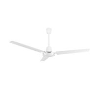 Orbegozo CF 86140 Ventilador de techo, diámetro 140 cm, altura 47 cm, 70 W, 5 velocidades de ventilación, mando de pared, 3 palas metálicas, color blanco