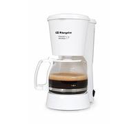 Cafetera de Filtro 650W (6 Tazas) Blanca - ORBEGOZO