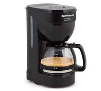 Orbegozo CG 4014 - Cafetera Goteo, 6 Tazas de Capacidad, Jarra de Cristal, Antigoteo, 650 W