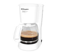 Orbegozo CG 4023 B - Cafetera de goteo, capacidad para 15 tazas, jarra de cristal, protección antigoteo, piloto luminoso de funcionamiento, mantiene el café caliente 30 minutos,