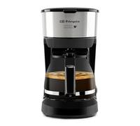 Orbegozo CG 4506 Cafetera de Goteo Automática con Detalles de Acero Inoxidable - 6 Tazas, Filtro Permanente, Antigoteo y Jarra Apta para Lavavajillas