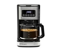 Orbegozo CG 6015 Cafetera de goteo programable 15 tazas, 900W, café listo a la hora deseada, panel táctil, jarra de cristal 1.5L, filtro permanente y apagado automático