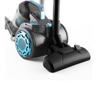 ASPIRADOR ORBEGOZO CLASE A 800W CICLONICO S/BOLSA 78DB negro y turquesaJP20