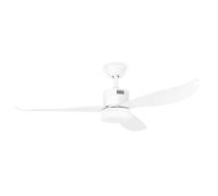 Orbegozo CP 103132 8435568401334- Ventilador de techo con luz LED, 3 velocidades de ventilación, mando a distancia, silencioso, temporizador, 3 aspas, 132 cm de diámetro, 60 W de potencia