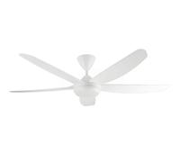Orbegozo CP 143142 Ventilador de Techo con Luz 4 Aspas 6 Velocidades F Blanco