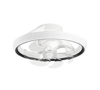 Orbegozo CP 149035 Ventilador de Techo BOX FAN, DC, Diámetro de las aspas: 33 cm, 6 Velocidades, Luz LED de 40 W SMD 3600 lumens, Silencioso
