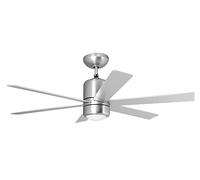 Ventilador de Techo Orbegozo CP 50120, 6 palas, 3 velocidades, luz, mando, 60 w