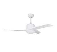 Orbegozo CP 92105 Ventilador de Techo con Luz, Mando a Distancia, Diámetro de Aspas 105 cm, Temporizador, 3 Velocidades, 50 W, Color Blanco