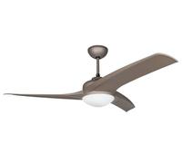 Orbegozo CP 93105 - Ventilador de techo con luz, mando a distancia, 105 cm de diámetro, 3 velocidades de ventilación, silencioso, 50 W