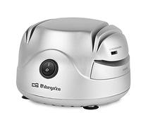 Orbegozo Cu 7000, Afilador de cuchillos Eléctrico, interruptor de conexión, 60 W, sistema de afilado de piedra de 2 Etapas, afila Tijeras, recoge Cables Automático