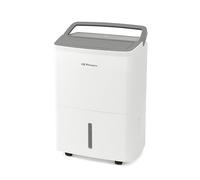 Orbegozo DH 1655 Deshumidificador 16 L/Día Área 100 m2 Display LED Lama Oscilante Gas R290 Temporizador 24h Depósito 4L 2 Velocidades Filtro Lavable Ruedas y Asa Consumo 230W