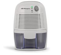 Orbegozo DH 250 Deshumificador compacto, Silencioso, Depósito 0.5 litros 27 W, Blanco