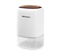 Orbegozo DH 305 - Deshumidificador, Tamaño compacto, silencioso, luz decorativa,sin refrigerante, Capacidad 1 L, 23 W