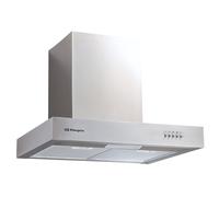 Orbegozo DS 56160 B IN - Campana extractora 60cm, acero inoxidable, capacidad de extracción 644,6 m3/h, filtros de aluminio desmontables, 3 niveles de potencia