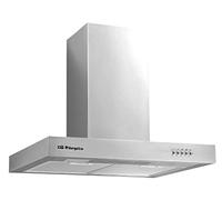 Orbegozo DS 56170 B IN - Campana extractora, 70 cm, chimenea ajustable, extracción 647 m3/h, 3 niveles de potencia, 190 W