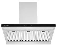 Orbegozo DS 63190 IN - Campana extractora 90 cm, Clase A, filtros de aluminio profesionales desmontables, extracción 636,2 m3/h, iluminación LED, 3 niveles de potencia