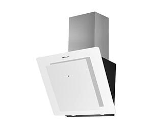 Orbegozo DS 75170 BL - Campana extractora decorativa 70 cm, frontal de cristal templado, capacidad de extracción 579 m3/h, iluminación LED, 3 niveles de potencia