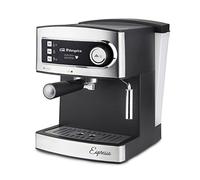 Orbegozo EX 3000 - Cafetera para espresso y cappuccino (850 W, 230 V, 15 bares, depósito 1.60 litros), plata y negro