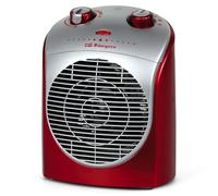 Orbegozo FH 5026 Calefactor, 2 niveles de potencia, Función ventilador, Calor instantáneo, Termostato regulable, 2200 W, Rojo Y Plata