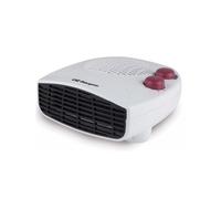 Orbegozo FH 5127, Calefactor bajo consumo, 2000 W, control ajustable de la temperatura mediante termostato, protección contra sobrecalentamiento, luz indicadora encendido, color blanco