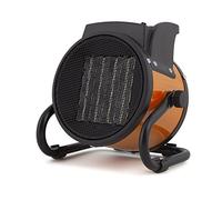 Orbegozo FHR 2040, calefactor eléctrico, cerámico profesional, 2000 W, 2 potencias de calor, control ajustable temperatura, protección contra sobrecalentamiento, posición ventilador, color rojo