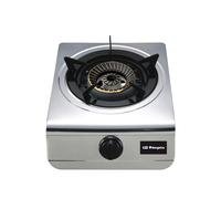 Orbegozo FO 1700 Hornillo a Gas 1 Quemador 4.3kW - Para Gas Butano o Propano, Uso Exterior, Dimensiones 370x285x85 mm
