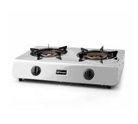 Estufa Gas (2 Quemadores) INOX 7700W USO EXTERIOR - ORBEGOZO