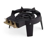 Orbegozo fo 6400 hornillo a gas resistente y eficiente - potencia 7.000w - hierro fundido - doble quemador - seguro y practico