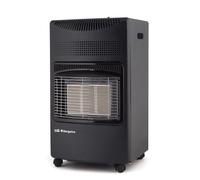 Orbegozo Estufa de gas cerámica HCE 73 – 4200 W, 3 niveles, triple seguridad, butano/propano, negra