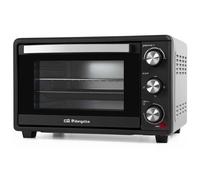 Orbegozo HO 255 - Horno eléctrico de sobremesa, 25 L, temporizador, termostato regulable, bandeja recogemigas, 1500 W