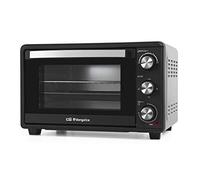 Orbegozo HO 255 - Horno eléctrico de sobremesa, 25 L, temporizador, termostato regulable, bandeja recogemigas, 1500 W