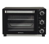 Horno de sobremesa Orbegozo HOT 220, capacidad 22Litros, 1300 W, Dimensiones: 45 x 30 x 37 cm, con convección, negro.