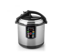 Olla eléctrica programable Orbegozo HPE 6075 6L acero inoxidable 1000W