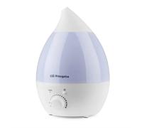 Orbegozo HU 2013 A Humidificador Ultrasonico 1.3L 15W - Salida Ajustable 360°, Luces de Noche 7 Colores, Soporte Aceite Aromático