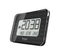 Orbegozo JW208 - Estación Meteorológica con Reloj de Pared Digital Negro
