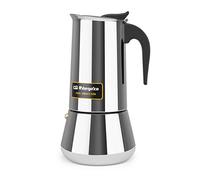 Orbegozo KFI 1260 cafetera manual Cafetera italiana Negro, Acero inoxidable