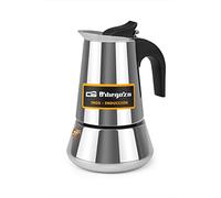 Cafetera de Acero Inoxidable (2 Tazas) - ORBEGOZO