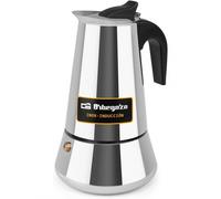 Cafetera italiana acero Inoxidable Orbegozo KFI 660, 6 tazas