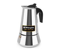 Cafetera italiana acero Inoxidable Orbegozo KFI 660, 6 tazas
