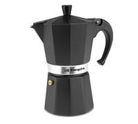 Cafetera Aluminio (6 Tazas) Negra - ORBEGOZO