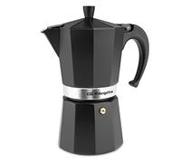 Cafetera italiana Orbegozo KFN 910, Negro, Café molido