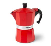 Orbegozo Cafetera Italiana KFR340 3 Tazas Rojo