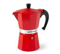 Orbegozo Cafetera Italiana KFR640 6 Tazas Rojo