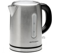 Orbegozo kt 6023 hervidor de agua 1l 2200w, acero inoxidable, ebullici