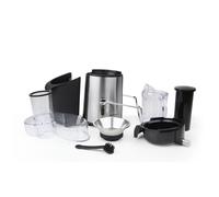 Orbegozo - LI 5060 licuadora 0,6 L Batidora de vaso 600 W Negro, Acero inoxidable
