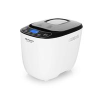 Orbegozo MHP 3500 - Panificadora automática, 12 programas preconfigurados, temporizador, pantalla LCD, cubeta antiadherente, incluye recetario, 550 W