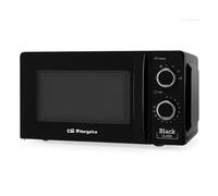 Orbegozo MI 2117 - Microondas de sobremesa 20 l 700W 6 niveles negro
