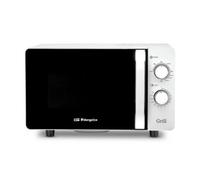 Microondas Orbegozo MIG 2070 CE/ 700W/ Capacidad 20L/ Función Grill/ Blanco