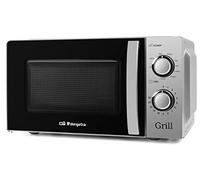 Orbegozo MIG 2138 Microondas con Grill 20L 700W Plata