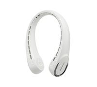 Orbegozo NF 4500 Ventilador de Cuello Portátil 3W, Salida de Aire 360°, Motor DC Silencioso, Batería 3600mAh Hasta 16h, 3 Velocidades, Carga USB-C, Ligero 270g